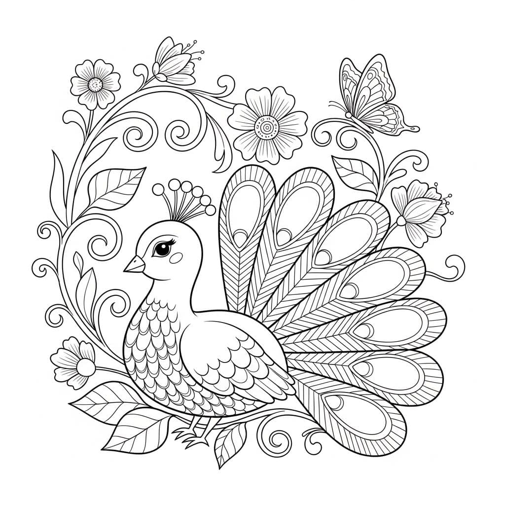 Fairy tale colouring book